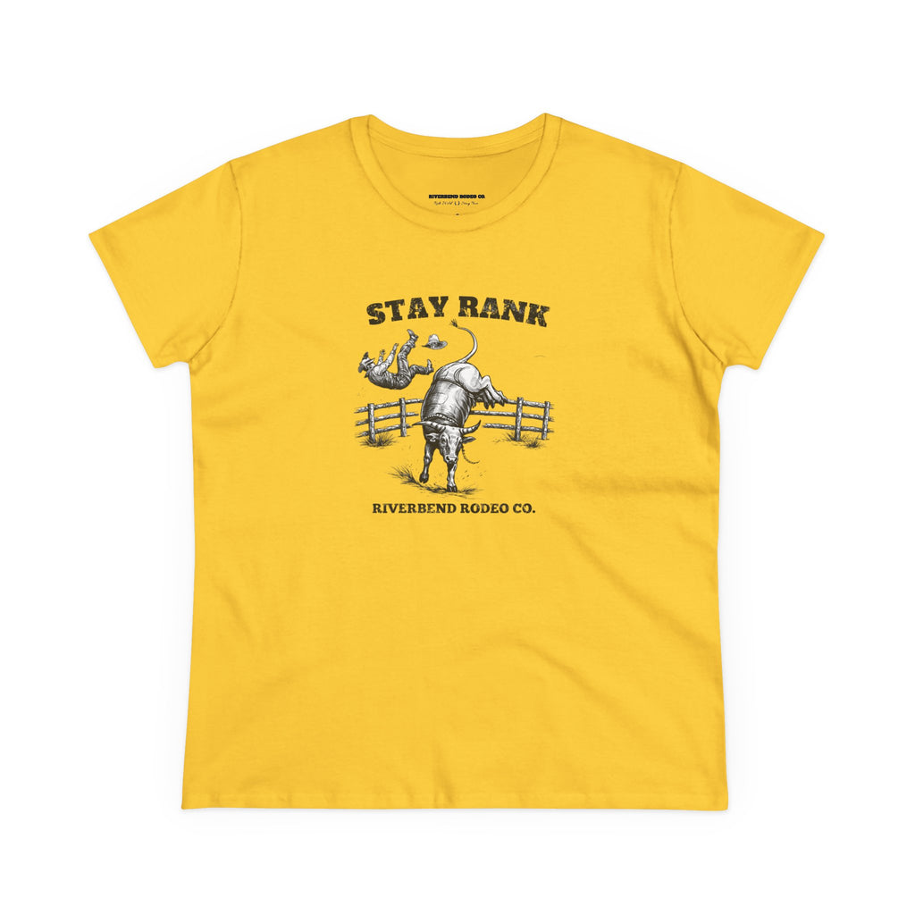 Stay Rank Bull Rider | Women’s T-Shirt