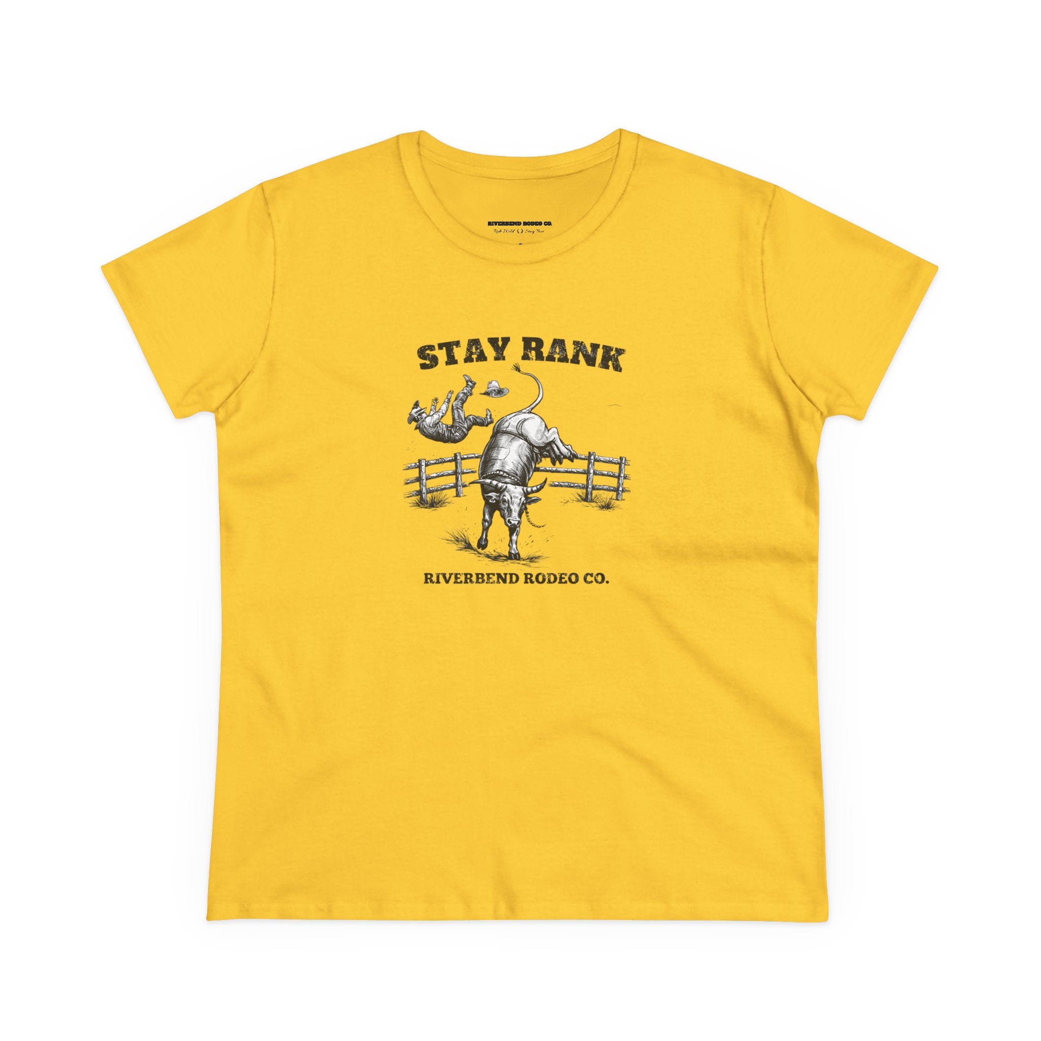 Stay Rank Bull Rider | Women’s T-Shirt