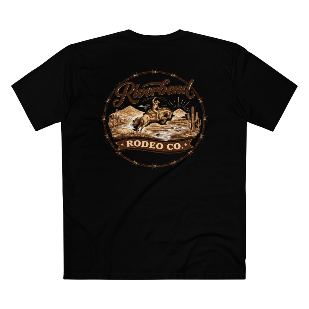 Riverbend Rodeo Co. Logo | Men’s T-Shirt