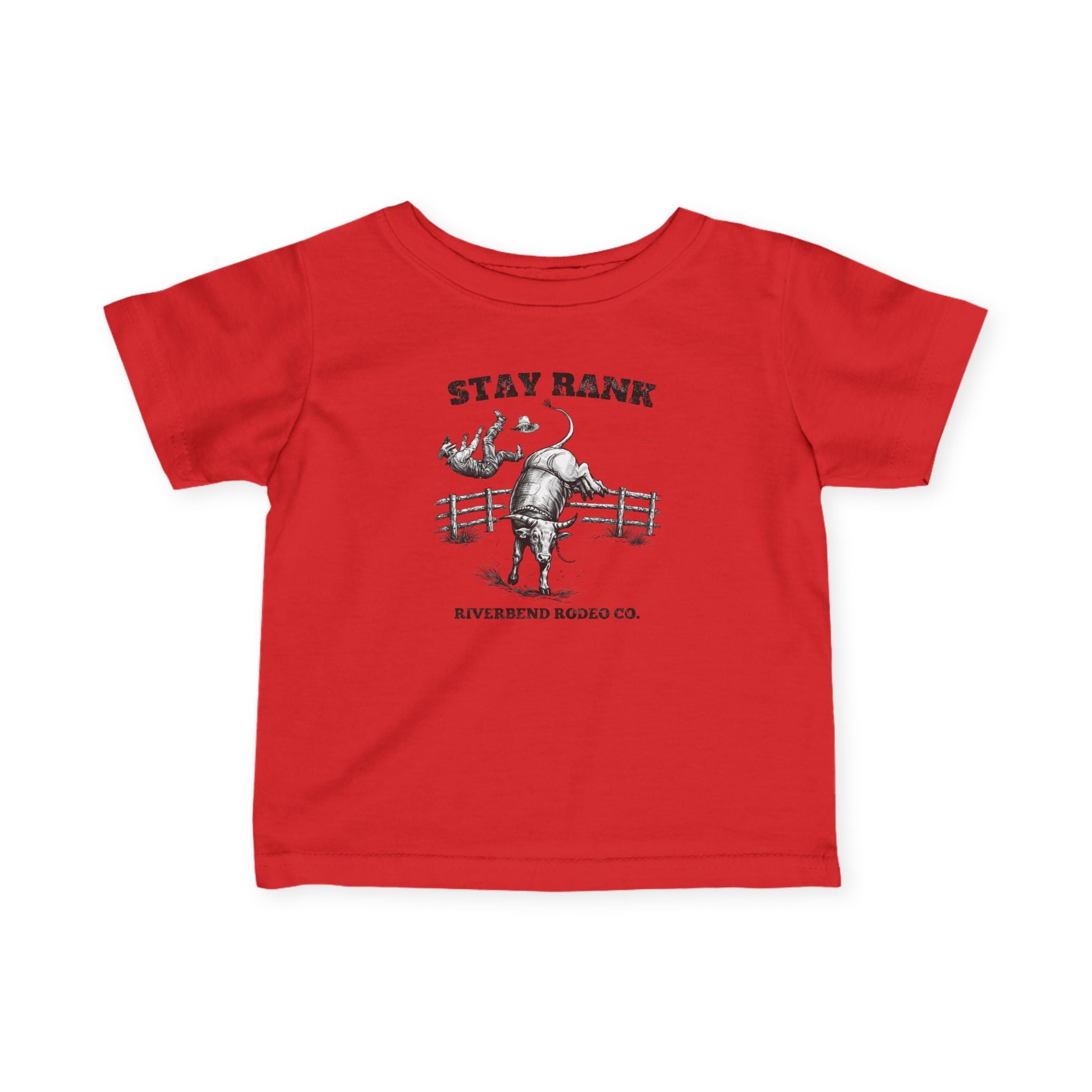Stay Rank Bull Rider | Baby T-Shirt