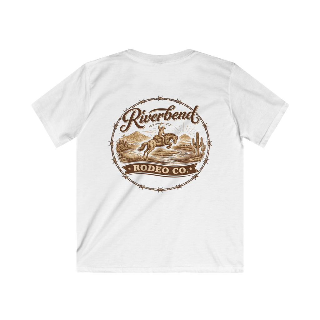 Riverbend Rodeo Co. Logo | Kids T-Shirt