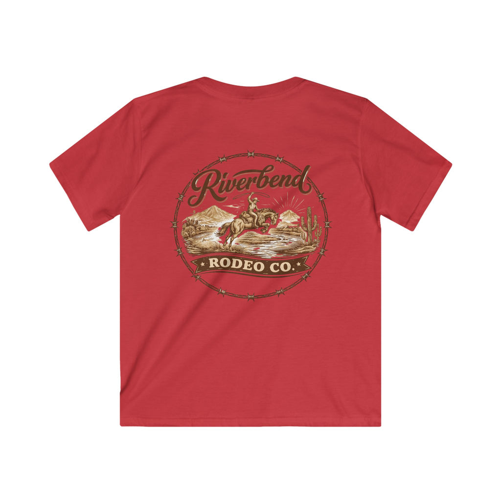 Riverbend Rodeo Co. Logo | Kids T-Shirt