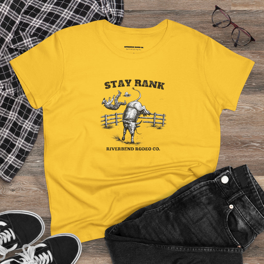 Stay Rank Bull Rider | Women’s T-Shirt