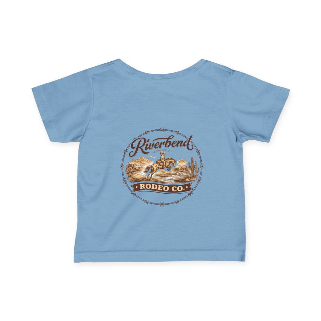 Riverbend Rodeo Co. Logo - Baby Shirt
