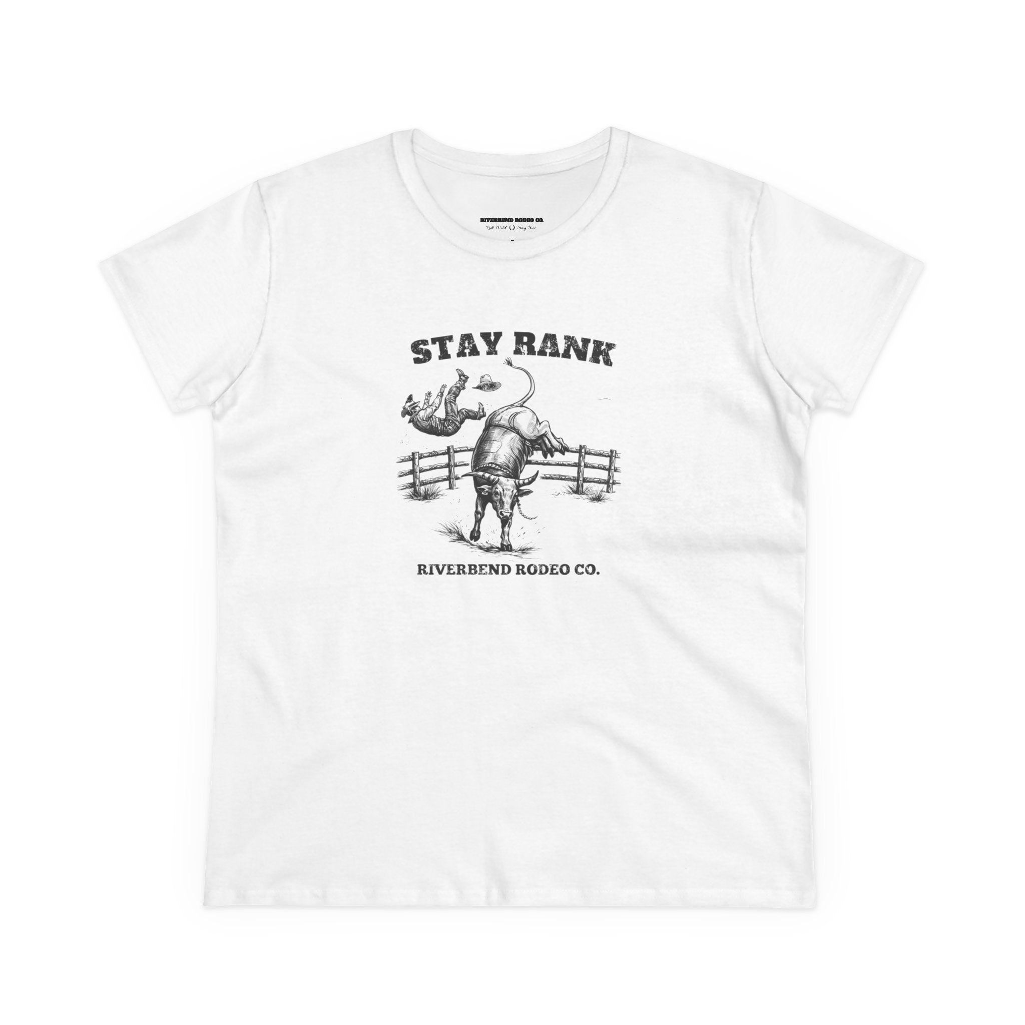 Stay Rank Bull Rider | Women’s T-Shirt