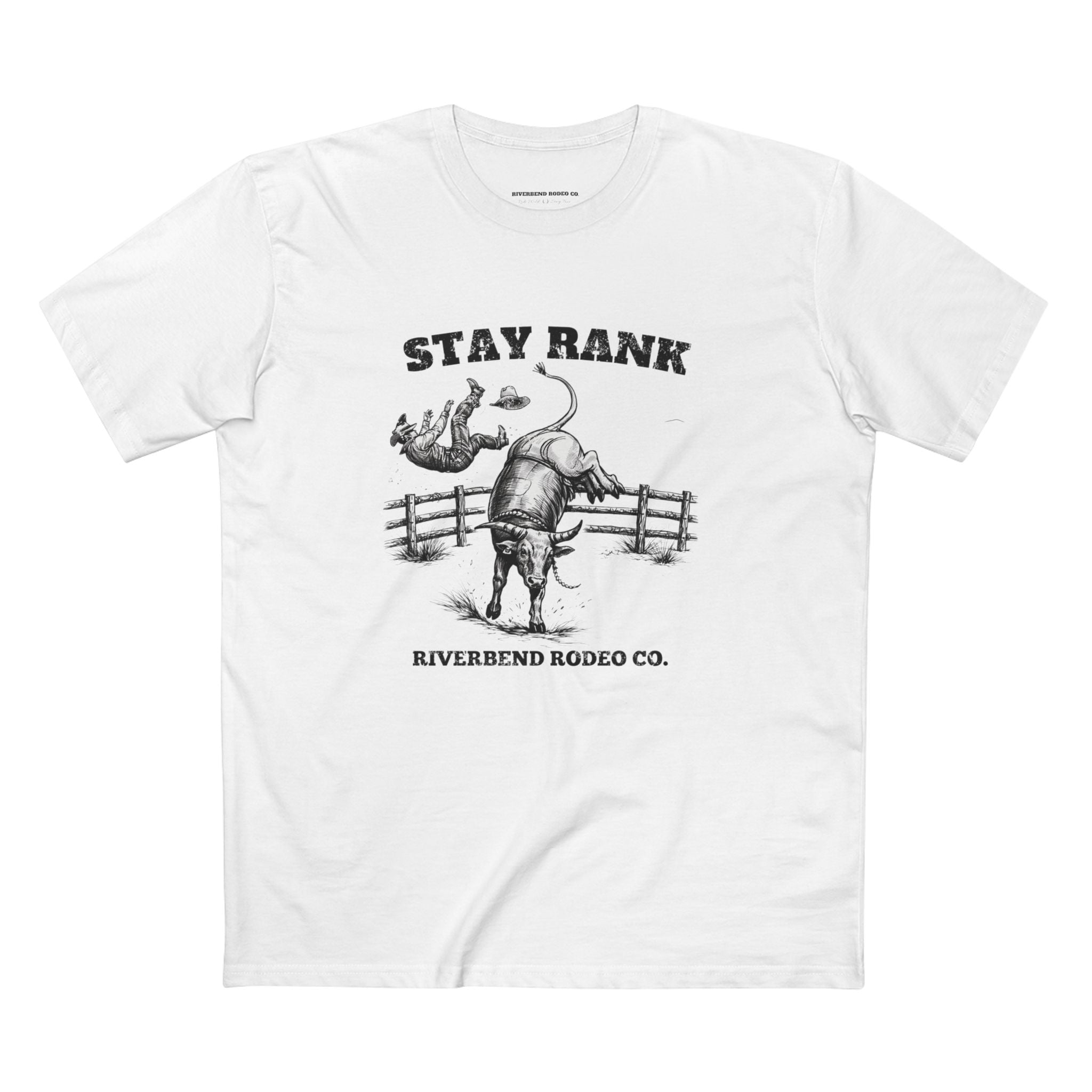 Stay Rank Bull Rider | Men’s T-Shirt