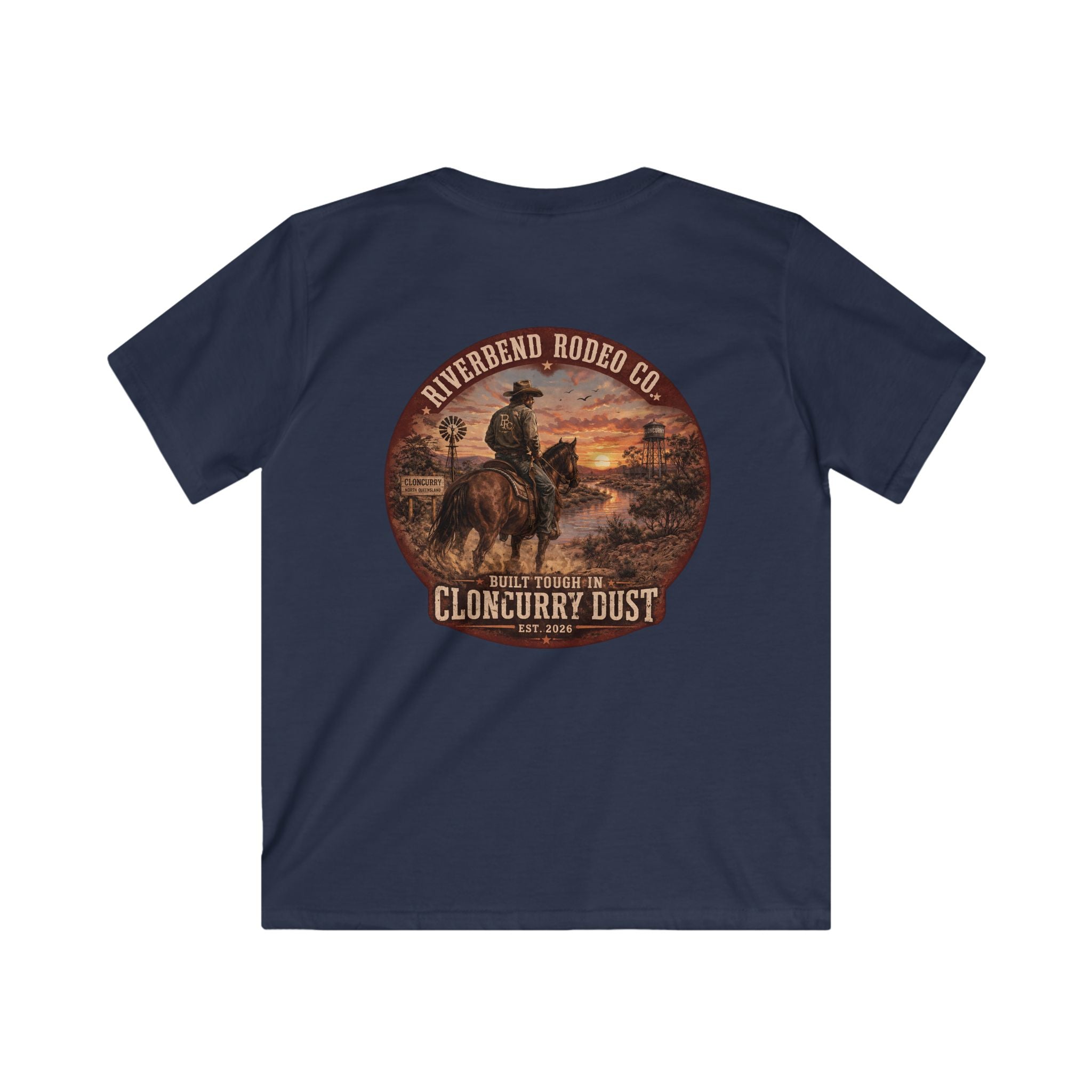 Built Tough in Cloncurry Dust | Kids T-Shirt