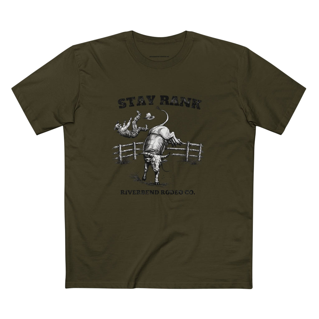 Stay Rank Bull Rider | Men’s T-Shirt