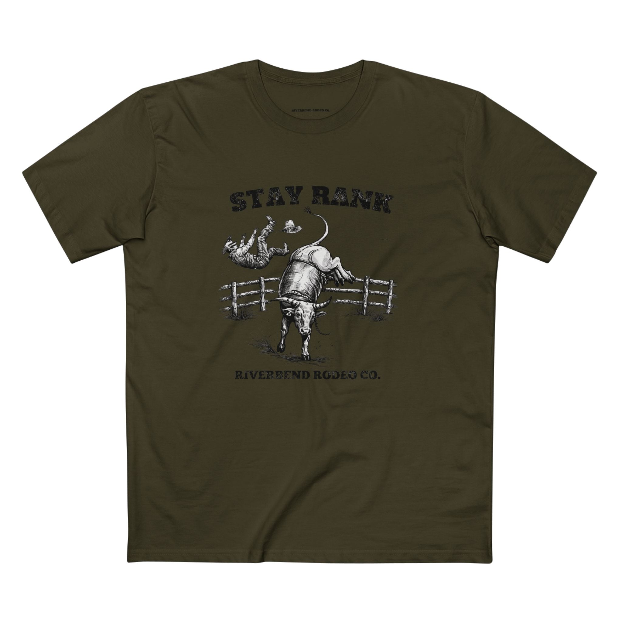 Stay Rank Bull Rider | Men’s T-Shirt
