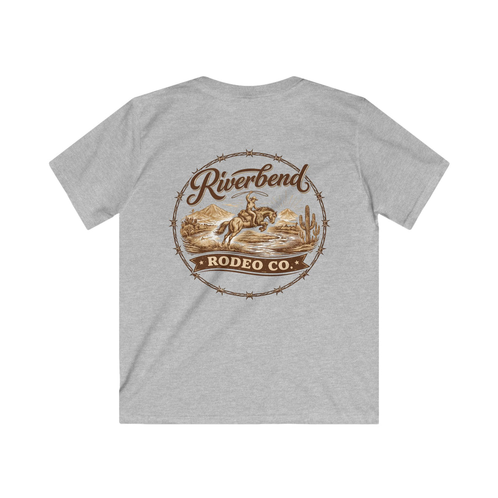Riverbend Rodeo Co. Logo | Kids T-Shirt