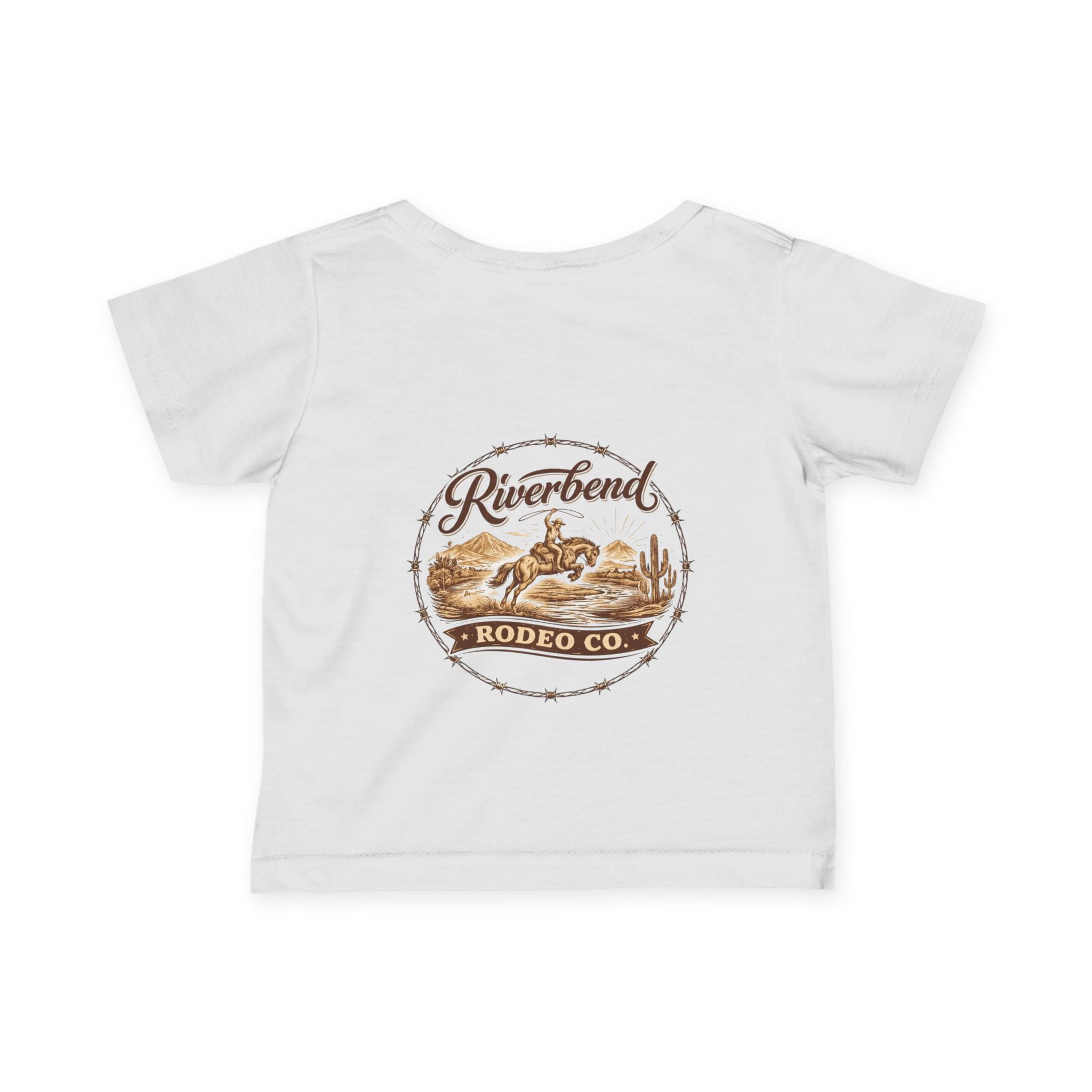 Riverbend Rodeo Co. Logo - Baby Shirt