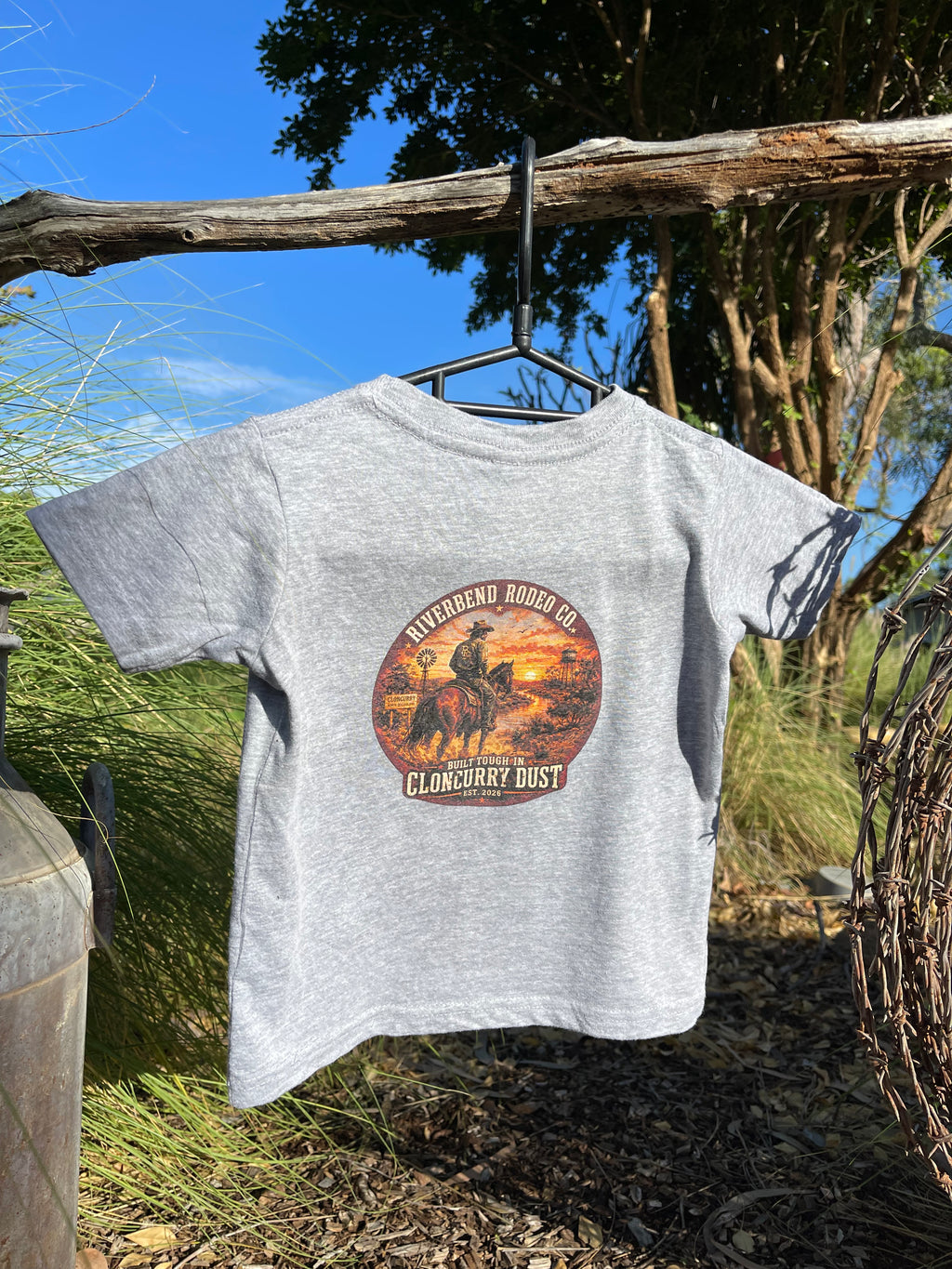 Built Tough in Cloncurry Dust | Baby Shirt