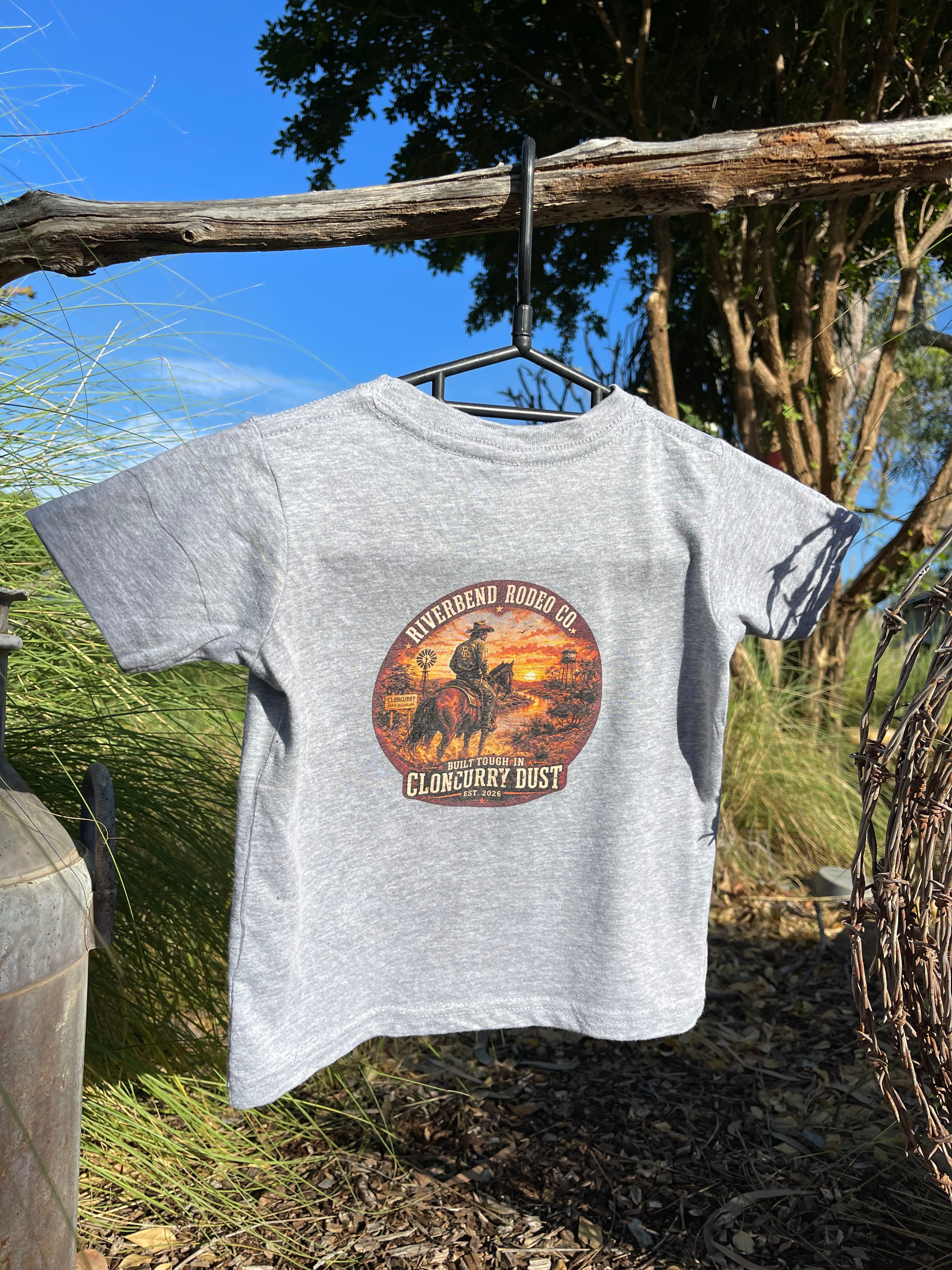 Built Tough in Cloncurry Dust | Baby Shirt