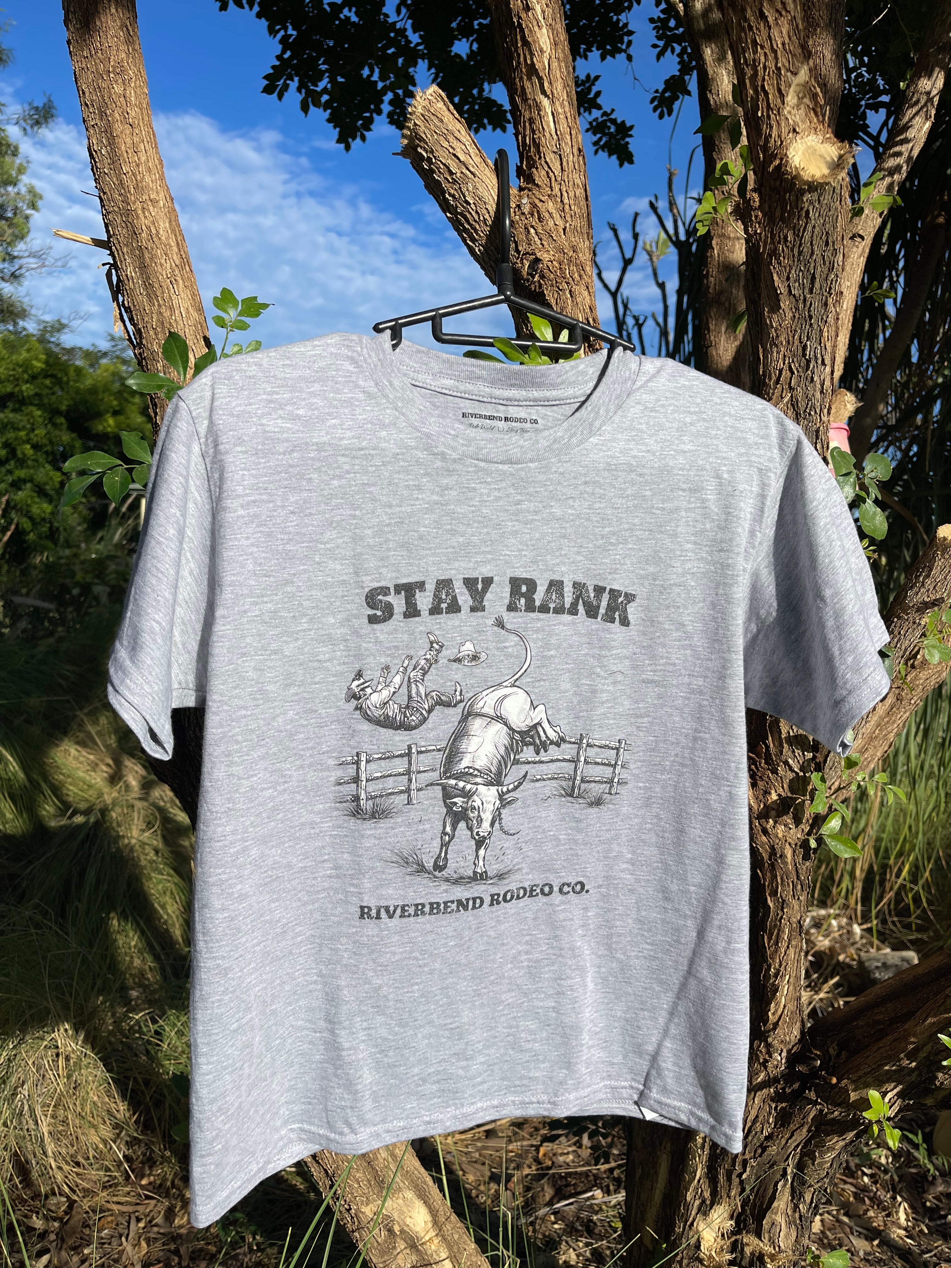 Stay Rank Bull Rider | Kids T-Shirt