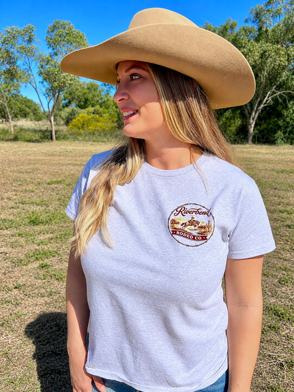 Riverbend Rodeo Co. Logo | Women's T-Shirt