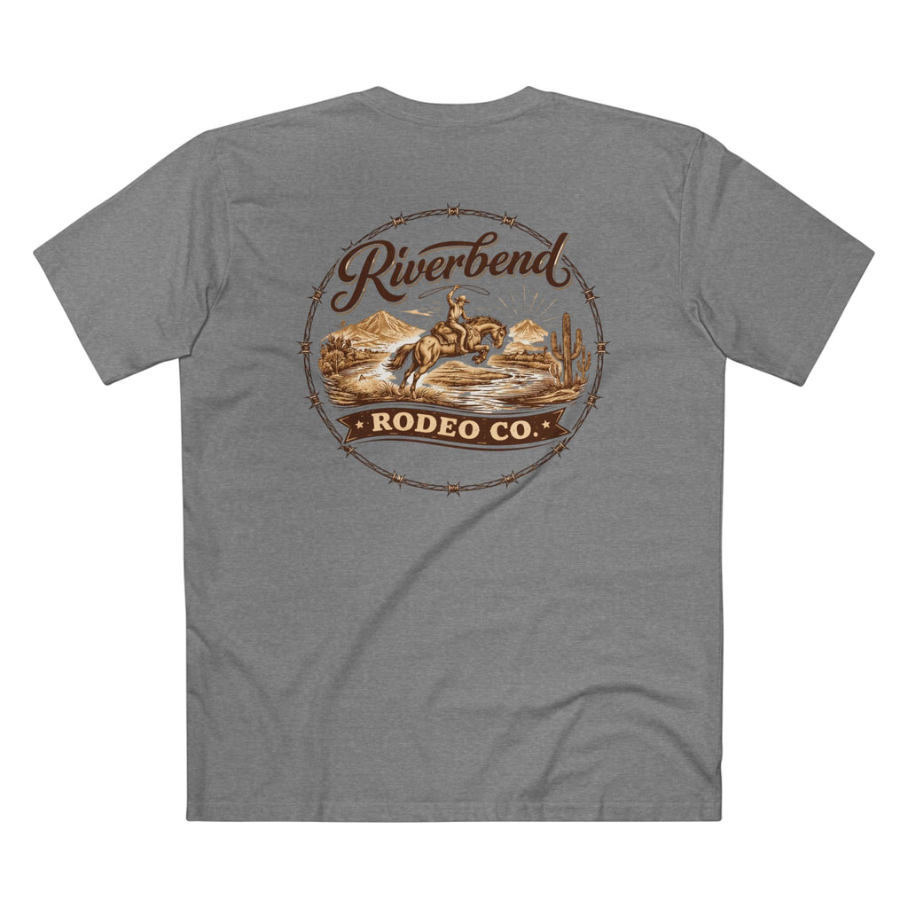 Riverbend Rodeo Co. Logo | Men’s T-Shirt