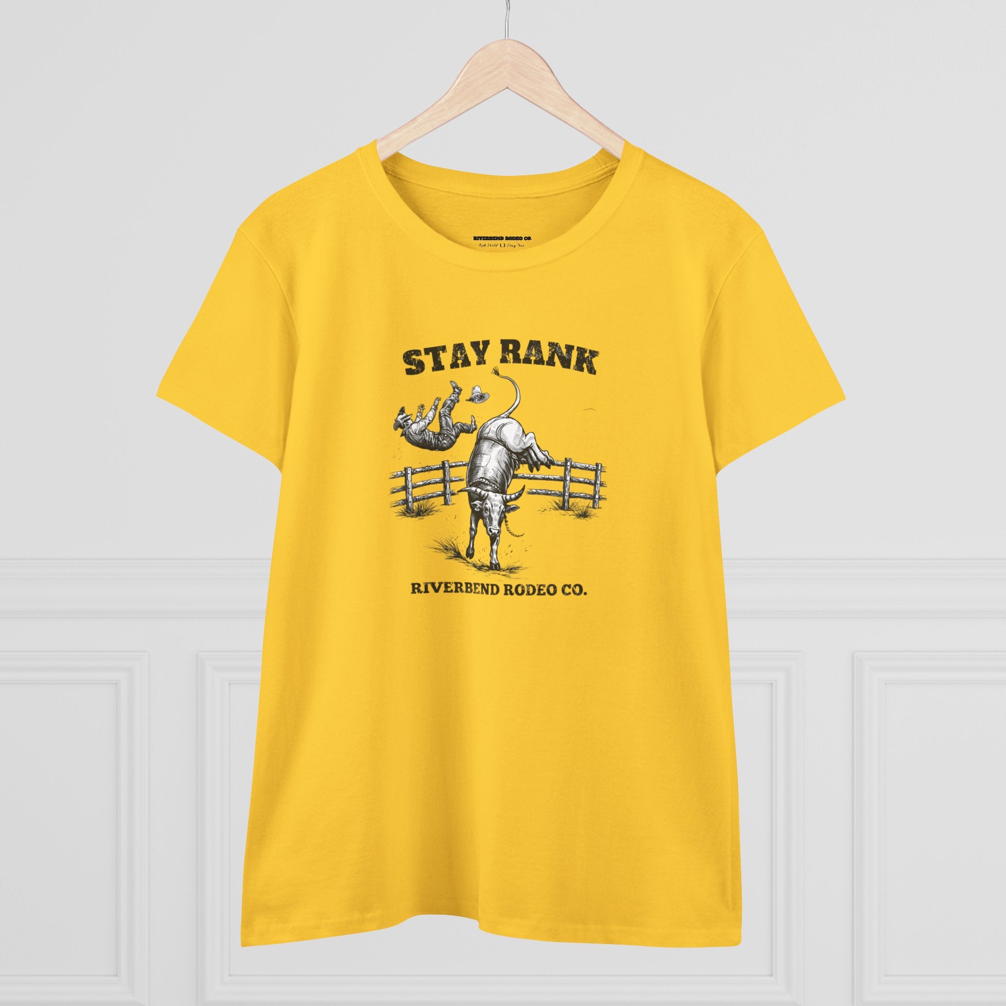 Stay Rank Bull Rider | Women’s T-Shirt