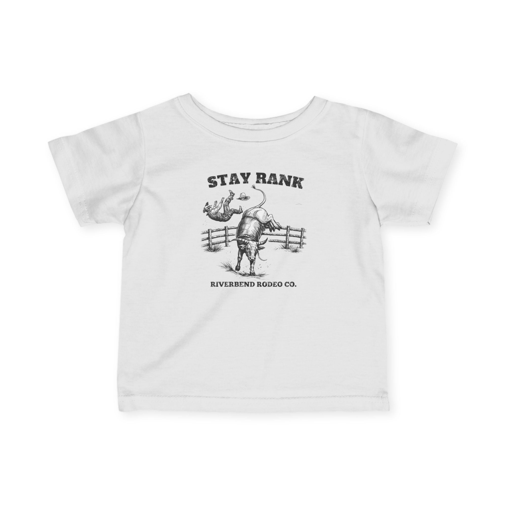 Stay Rank Bull Rider | Baby T-Shirt