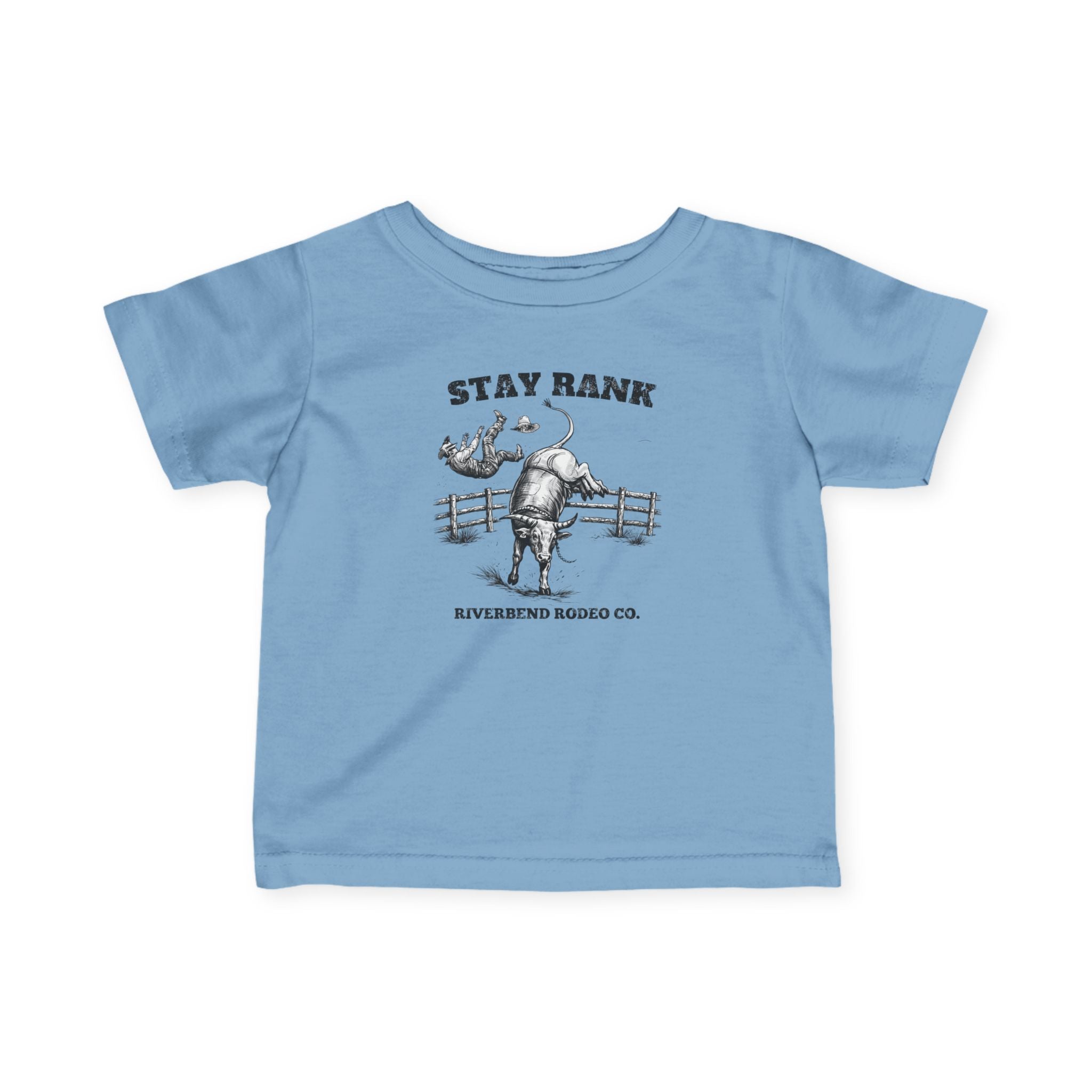 Stay Rank Bull Rider | Baby T-Shirt