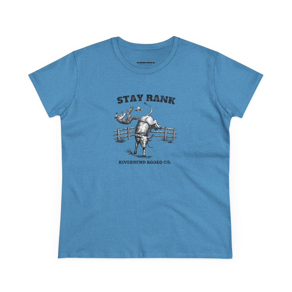 Stay Rank Bull Rider | Women’s T-Shirt
