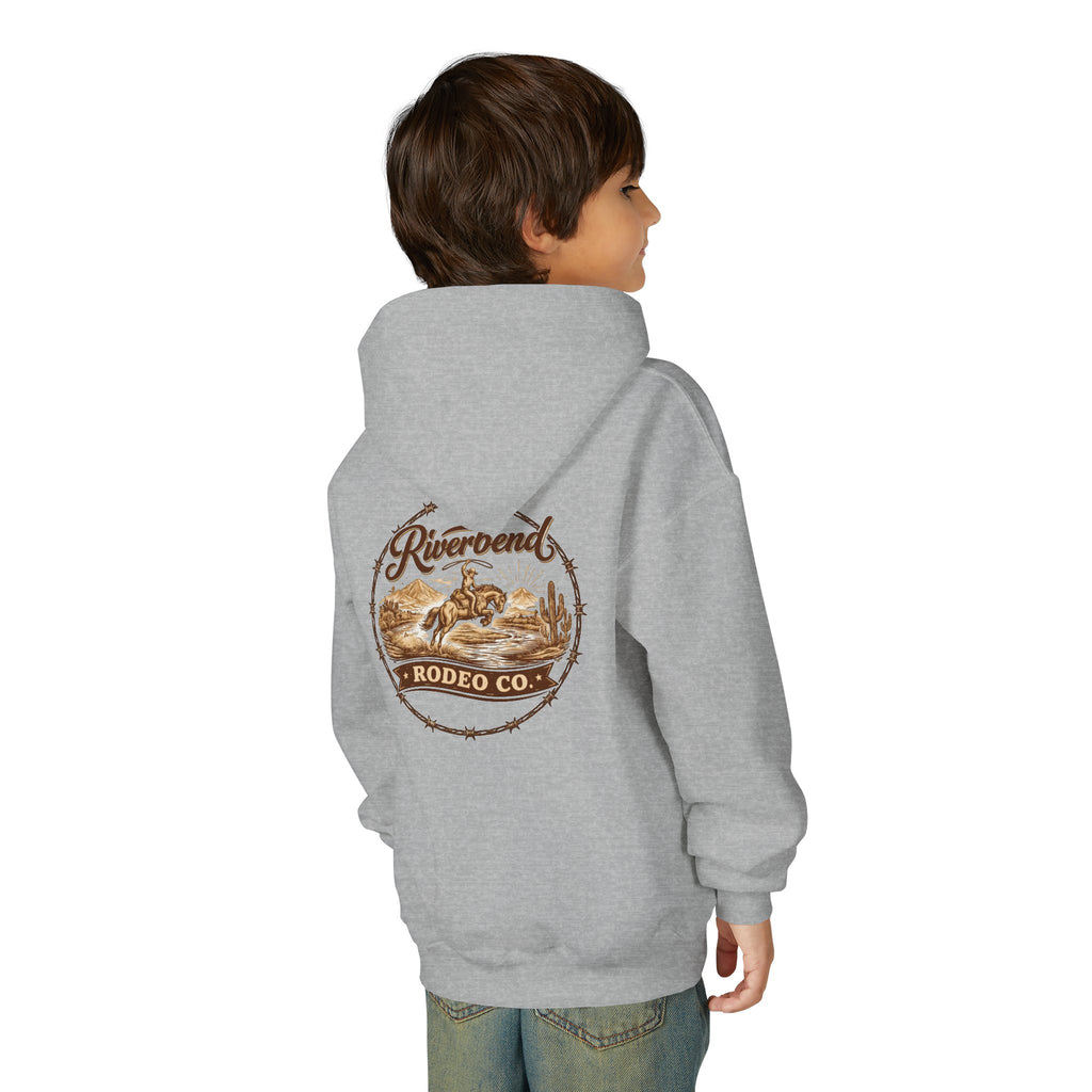 Riverbend Rodeo Co. Logo | Unisex Youth Hoodie