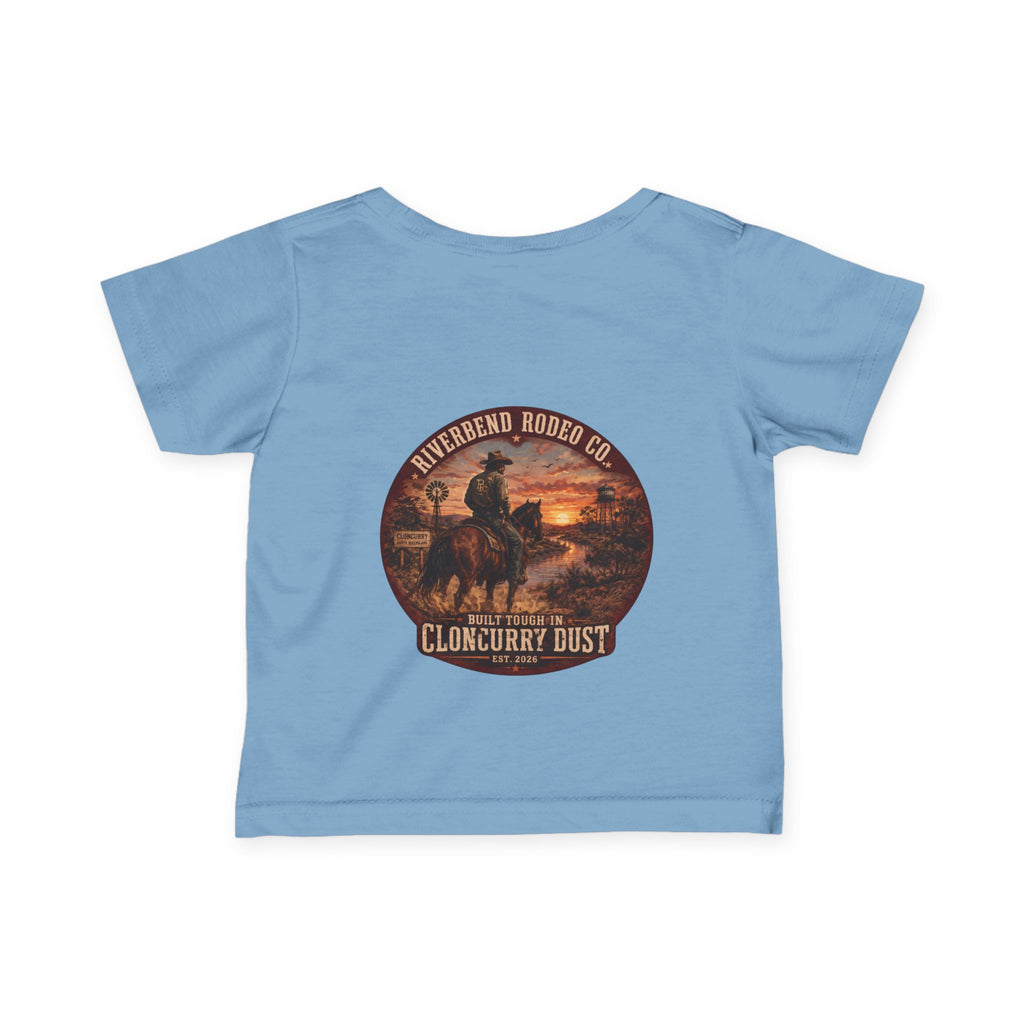 Built Tough in Cloncurry Dust | Baby Shirt