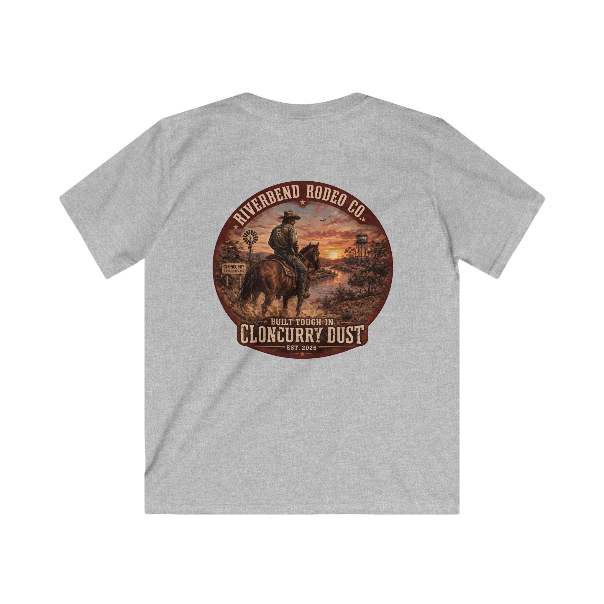 Built Tough in Cloncurry Dust | Kids T-Shirt