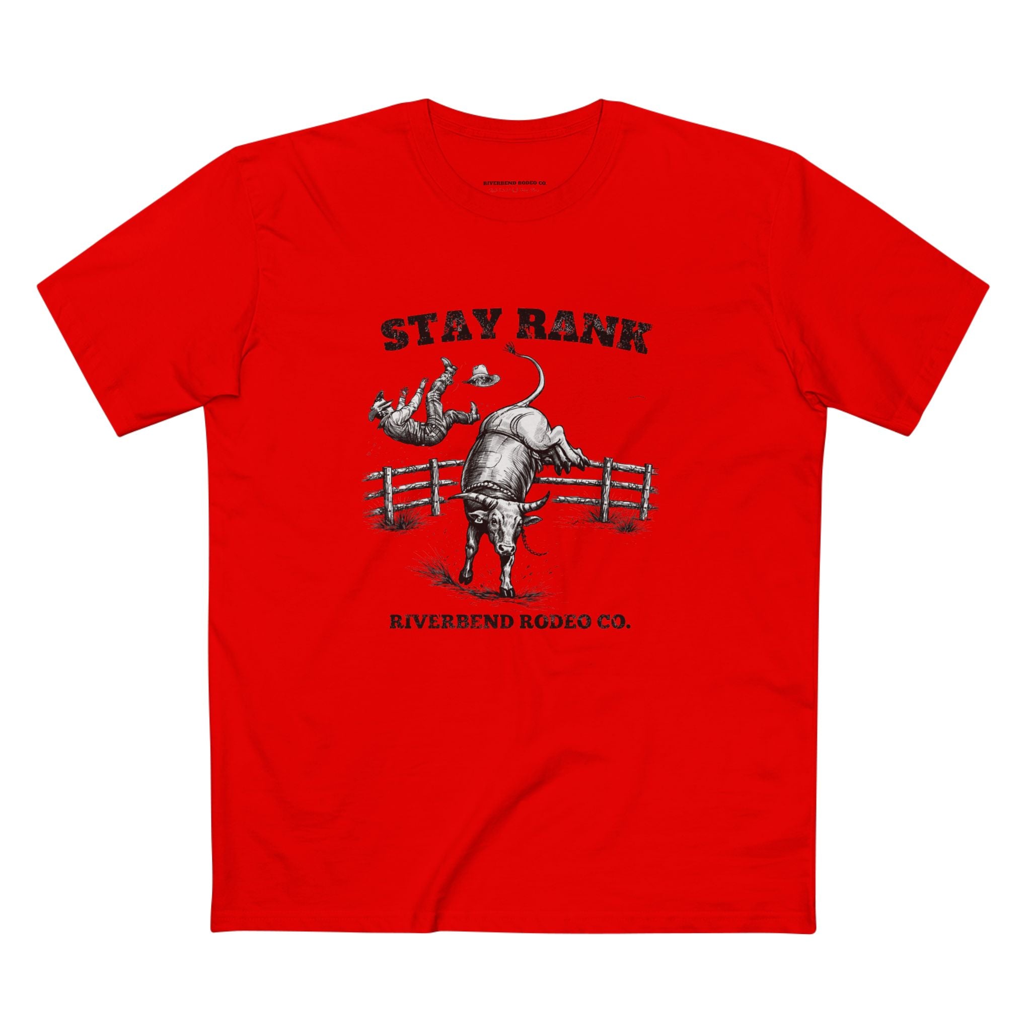 Stay Rank Bull Rider | Men’s T-Shirt