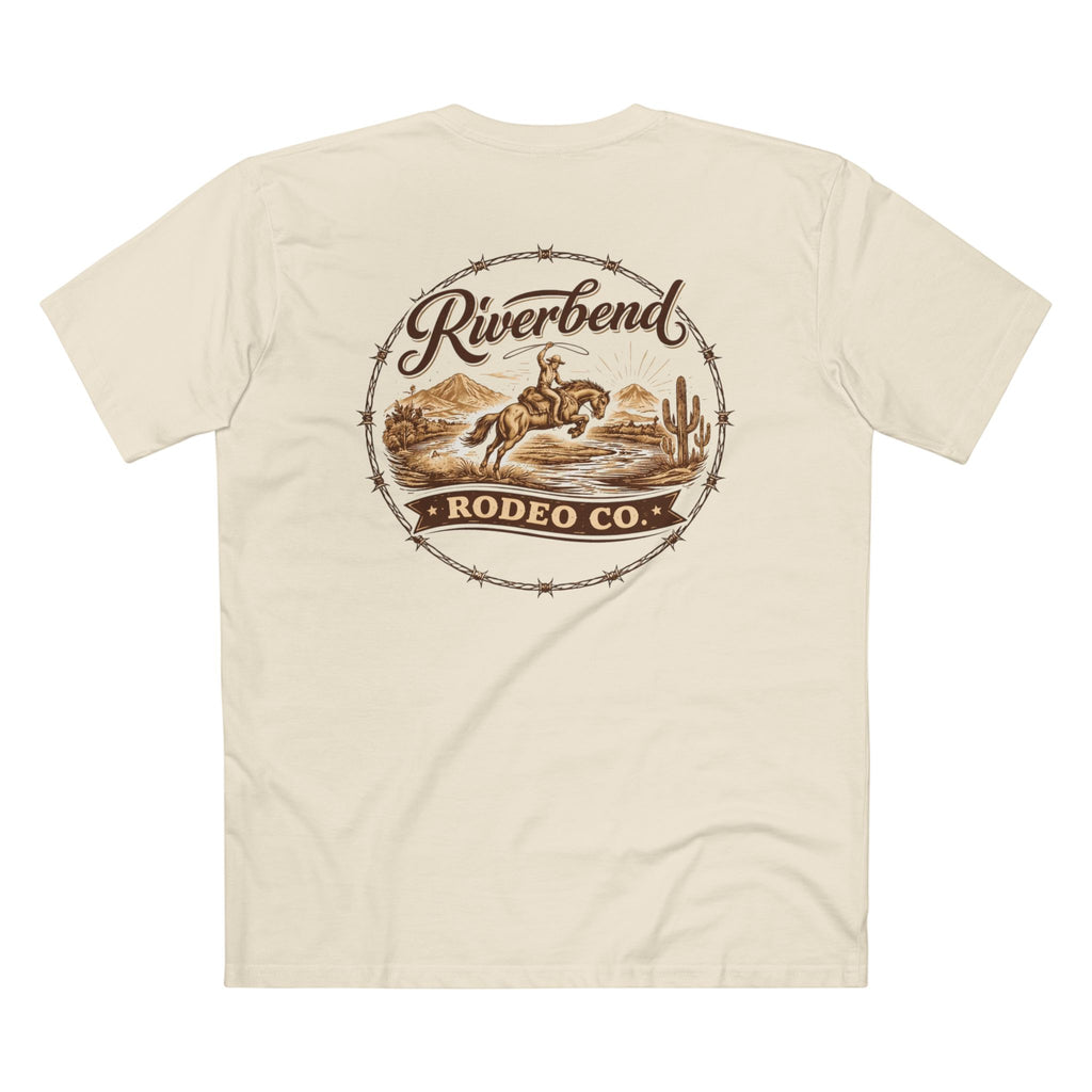 Riverbend Rodeo Co. Logo | Men’s T-Shirt