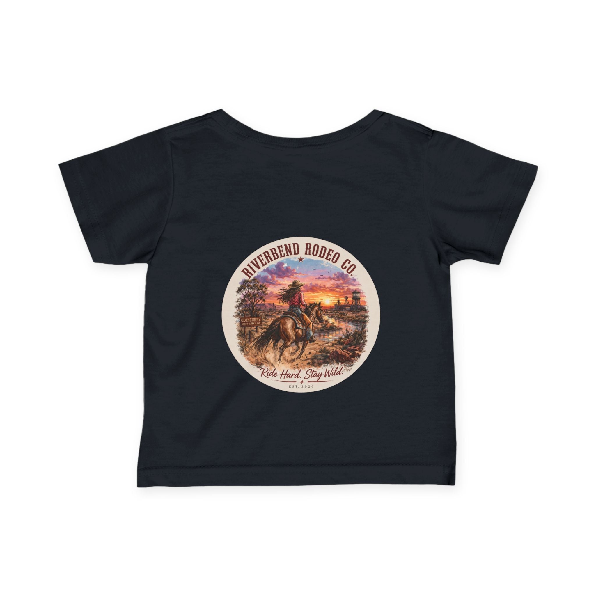 Ride Hard, Stay Wild | Baby Shirt