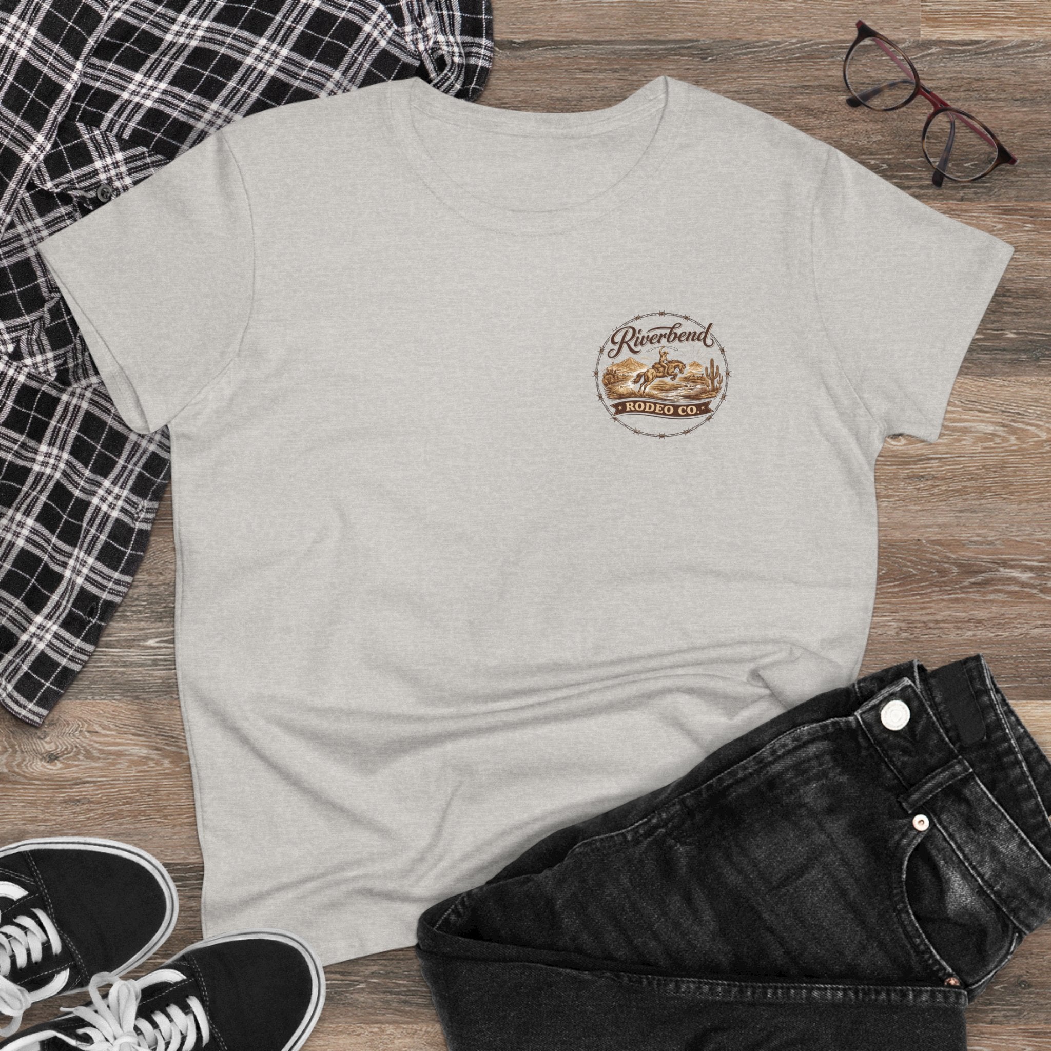 Riverbend Rodeo Co. Logo | Women's T-Shirt