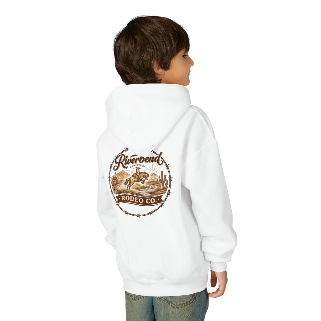 Riverbend Rodeo Co. Logo | Unisex Youth Hoodie