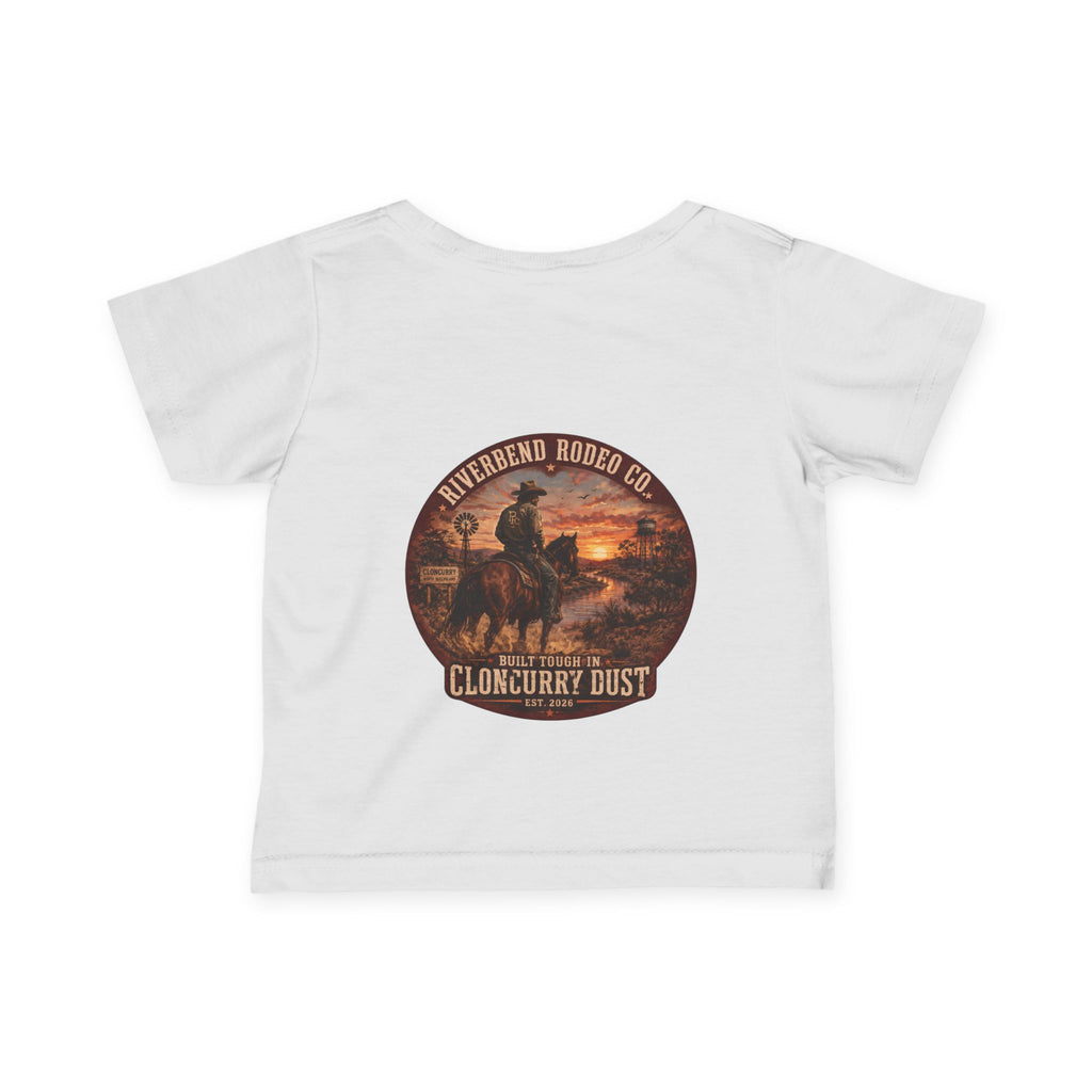 Built Tough in Cloncurry Dust | Baby Shirt