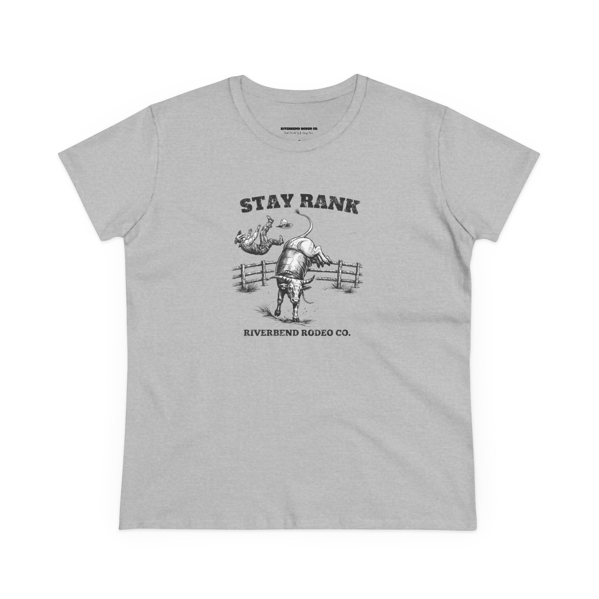 Stay Rank Bull Rider | Women’s T-Shirt