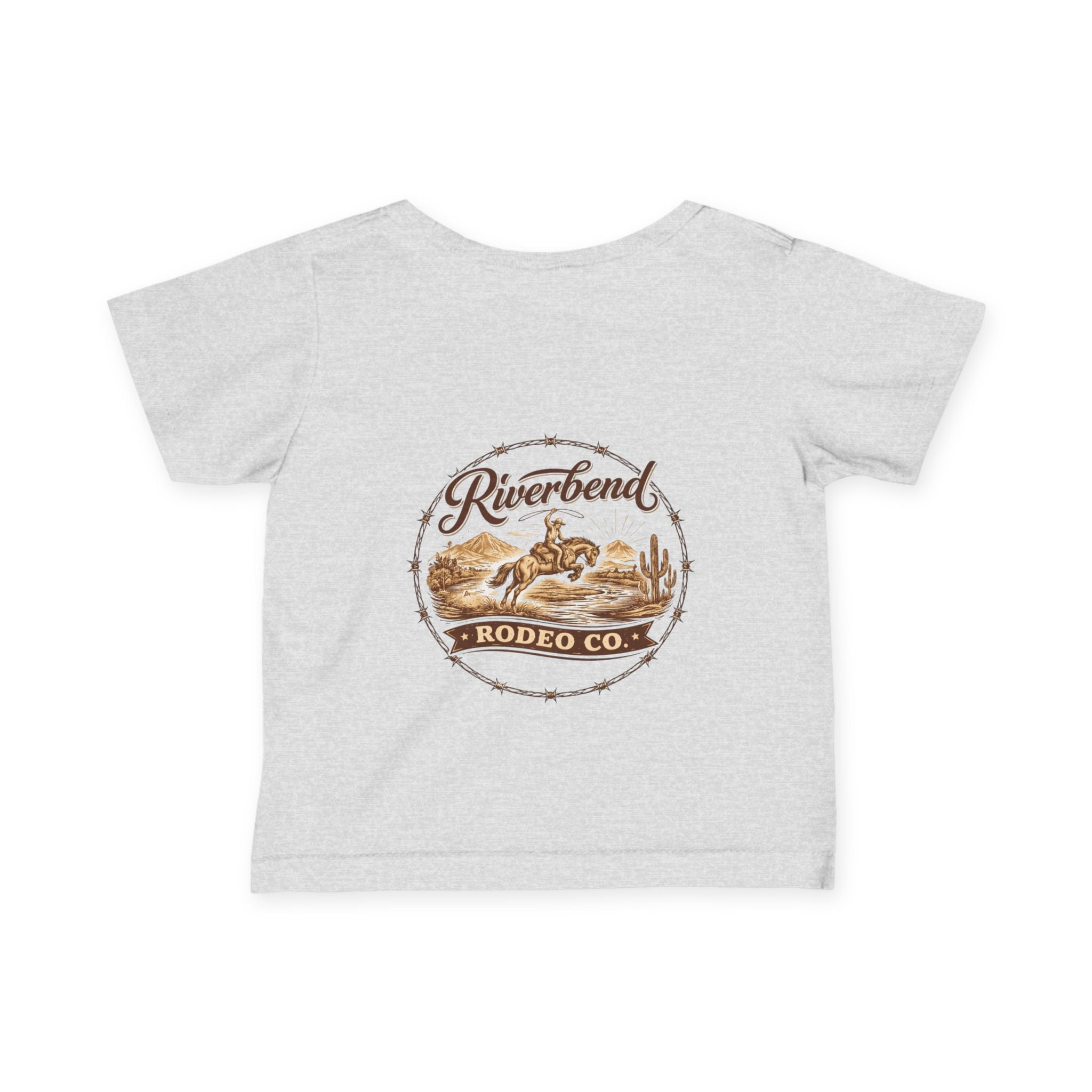 Riverbend Rodeo Co. Logo - Baby Shirt