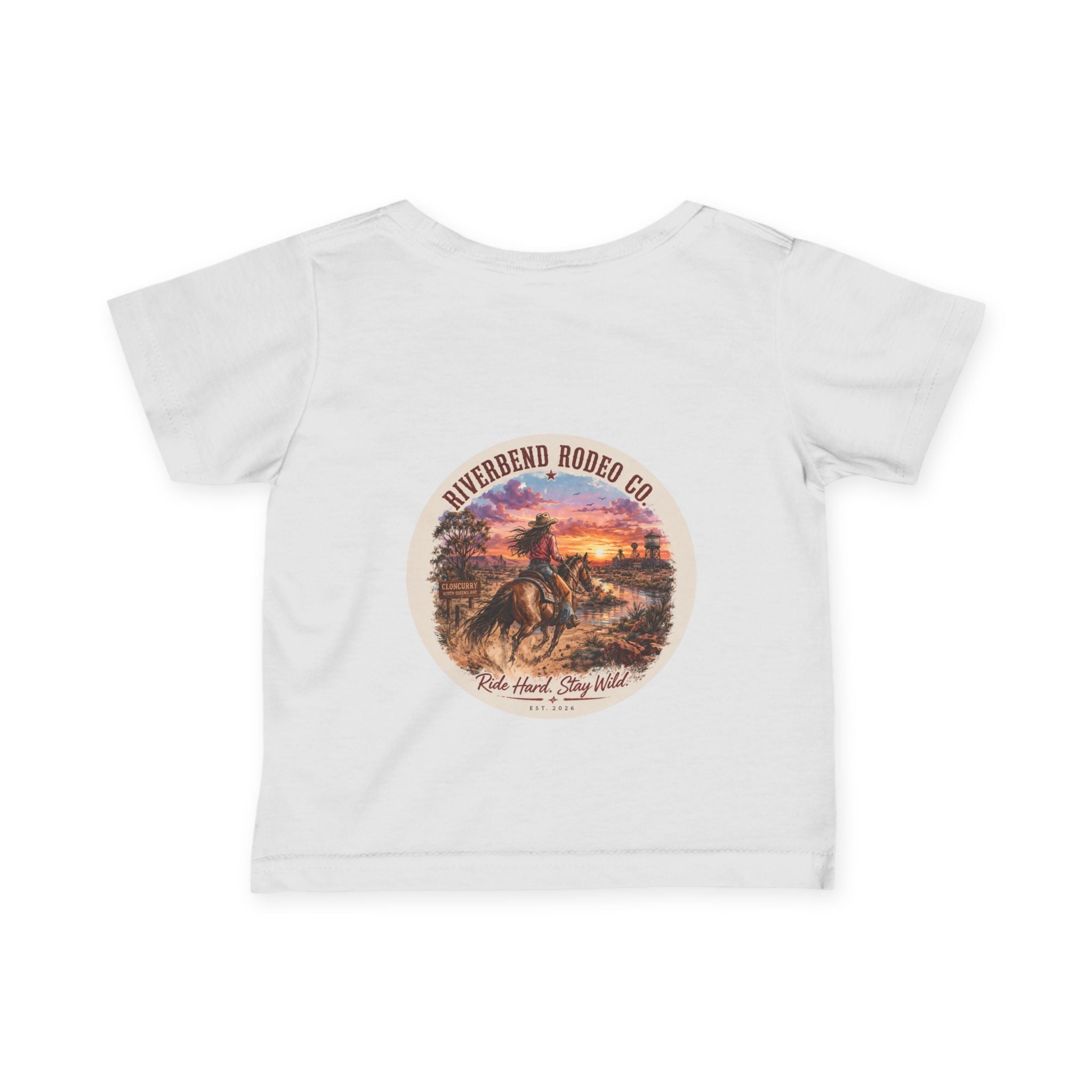 Ride Hard, Stay Wild | Baby Shirt